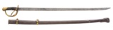 VERY FINE CONFEDERATE CAVALRY SABER IDENTIFIED TO
