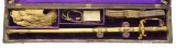 CASED PRESENTATION SWORD OF GETTYSBURG HERO