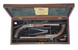 EXQUISITE CASED PAIR OF WESLEY RICHARDS PERCUSSION
