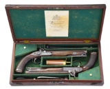 EXCEPTIONAL CASED PAIR OF WESTLEY RICHARDS 16 BORE