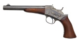 REMINGTON 1871 ARMY ROLLING BLOCK PISTOL.