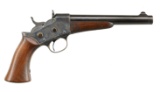 REMINGTON 1871 US ARMY ROLLING BLOCK PISTOL.