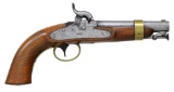 US M1842 PERCUSSION NAVY PISTOL BY AMES.