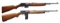 WINCHESTER MODEL 1910 & 1907 SELF LOADING RIFLES.