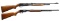 REMINGTON & WINCHESTER PUMP RIFLES.