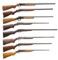 9 SINGLE BARREL SHOTGUNS.