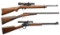 RUGER, FLOBERT & WINCHESTER RIMFIRE RIFLES.