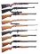 NINE 22 LR SPORTING RIFLES.