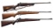 3 SPORTING CENTERFIRE BOLT ACTION RIFLES.