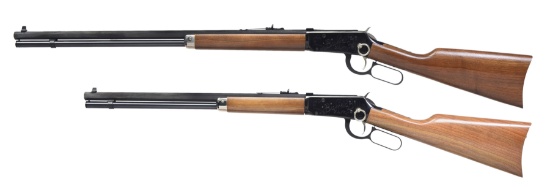 WINCHESTER 94 BUFFALO BILL MATCHED PAIR LEVER