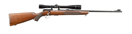 WINCHESTER MODEL 43 DELUXE BOLT ACTION RIFLE.