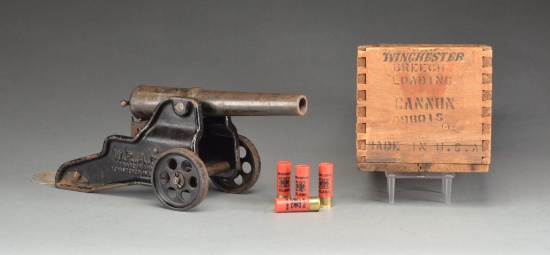 WINCHESTER 1898 SIGNAL CANNON WITH BOX.