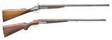 MANTON & SOMMERDA SXS SHOTGUNS.