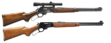 2 MARLIN 336 LEVER ACTION RIFLES.