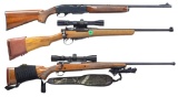 3 SPORTING RIFLES.