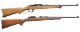 2 RUGER SPORTING RIFLES.