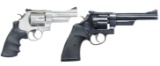 2 SMITH & WESSON DA REVOLVERS.