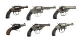 GROUP OF REVOLVERS.