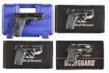 4 SMITH & WESSON SEMI AUTO PISTOLS.