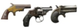 3 ICONIC VINTAGE POCKET HANDGUNS.