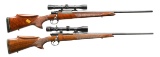 MATCHED PAIR OF CUSTOM MAUSER SPORTING RIFLES.