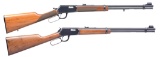 2 WINCHESTER 9422M LEVER ACTION CARBINES.