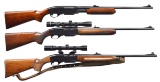 3 REMINGTON REPEATING RIFLES.