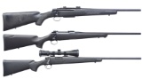 3 BOLT ACTION SPORTING RIFLES.