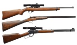 RUGER, FLOBERT & WINCHESTER RIMFIRE RIFLES.