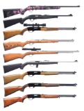 NINE 22 LR SPORTING RIFLES.