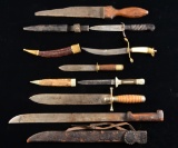 7 - 19TH CENTURY & MILITARY KNIVES.