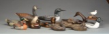 12 DUCKS UNLIMITED DECORATIVE DECOYS.