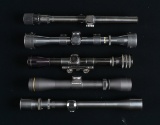 5 RIFLE SCOPES.