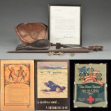 GROUP OF MILITARIA & RELATED ITEMS FROM THE