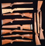 LOT OF SPORTING RIFLE STOCKS.