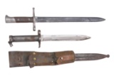 2 MILITARY BAYONETS.