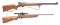 2 MOSSBERG BOLT ACTION RIFLES.