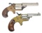 2 AMERICAN REVOLVERS.