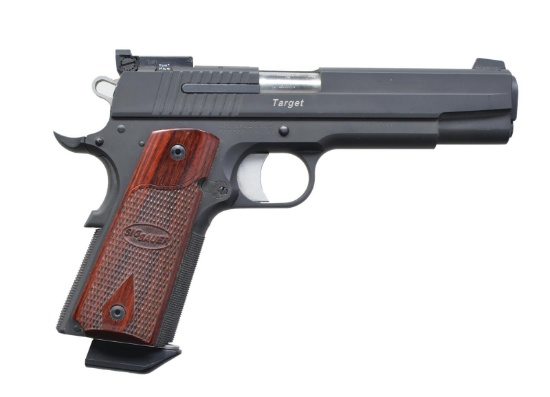 SIG SAUER MODEL 1911 TARGET SEMI AUTO PISTOL.