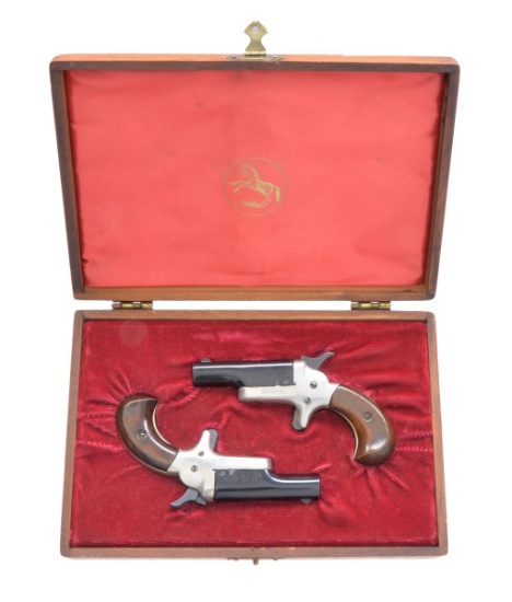 COLT CASED CONSECUTIVE PAIR OF 4th MODEL.