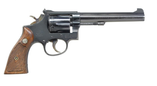 SMITH & WESSON MODEL 17-2 REVOLVER.