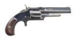 SMITH & WESSON NO 1- 1/2 2ND ISSUE SA REVOLVER.