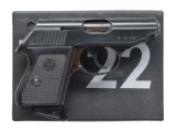 IVER JOHNSON TP22 SEMI AUTO PISTOL.