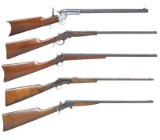 5 AMERICAN RIFLES.