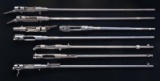 EIGHT JAPANESE BOLT ACTION RIFLE RECEIVERS.