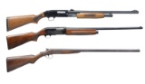 3 AMERICAN SHOTGUNS.