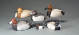 CLAYTON STALLING DIVING DUCK DECOYS.