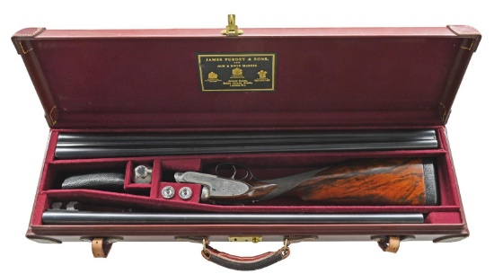 WELL MAINTAINED JAMES PURDEY SIDELOCK EJECTOR