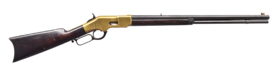 WINCHESTER 1866 4TH MODEL LEVER ACTION RIFLE.