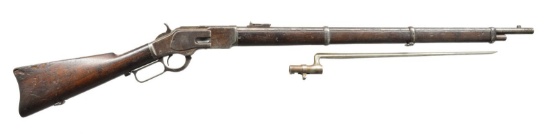 WINCHESTER 1873 LEVER ACTION MUSKET.